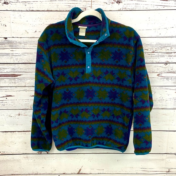 L.L. Bean Sweaters - L.L. Bean Vintage Fleece Pullover Women’s Size Medium